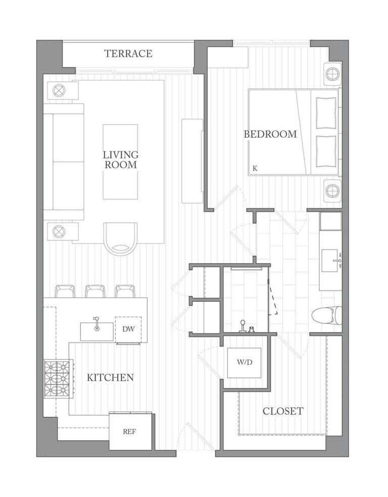 Picture of High Rise Apartments in The Woodlands | Luxury Floor Plans