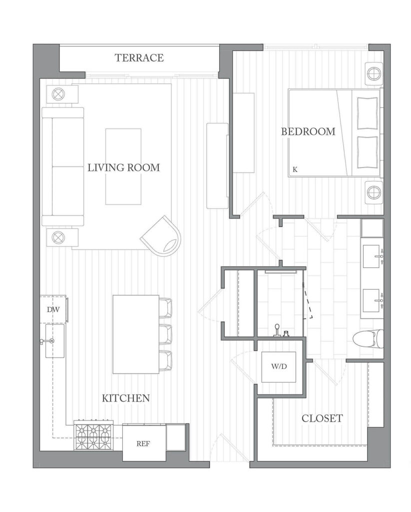 High Rise Apartments in The Woodlands | Luxury Floor Plans