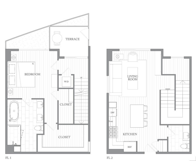 Photo inspiration: Curated Virtual Floor Plan Of High Rise Residence Gallery View