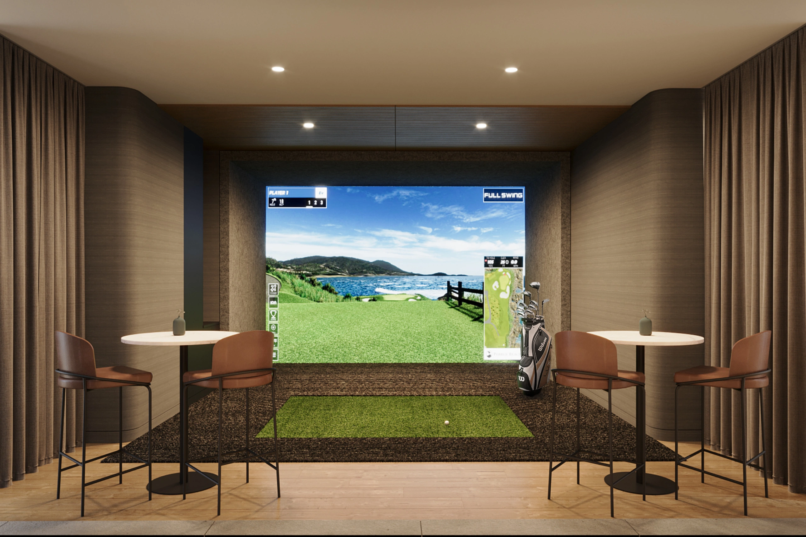 level 3 golf simulator 1